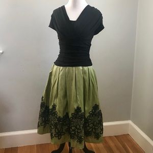 S.L. Fashions Special Occasion Tea Length Dress